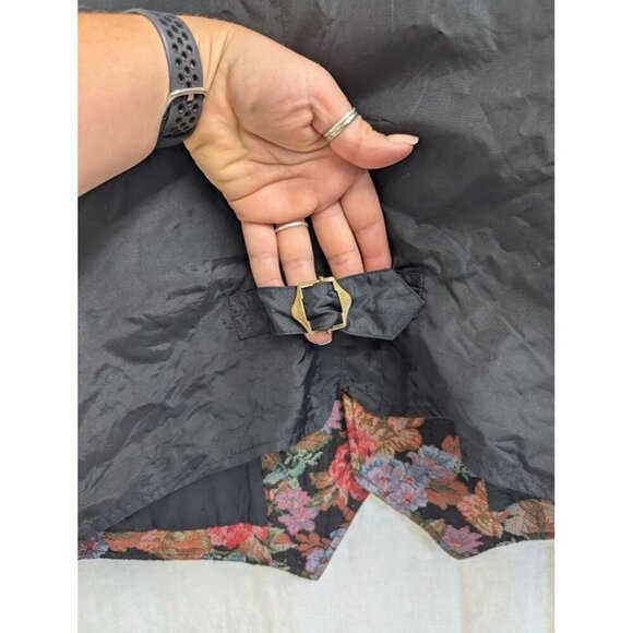 Lizwear 1990s Vintage women's size 12 floral upholstery style fashion vest V4 - Picture 10 of 10